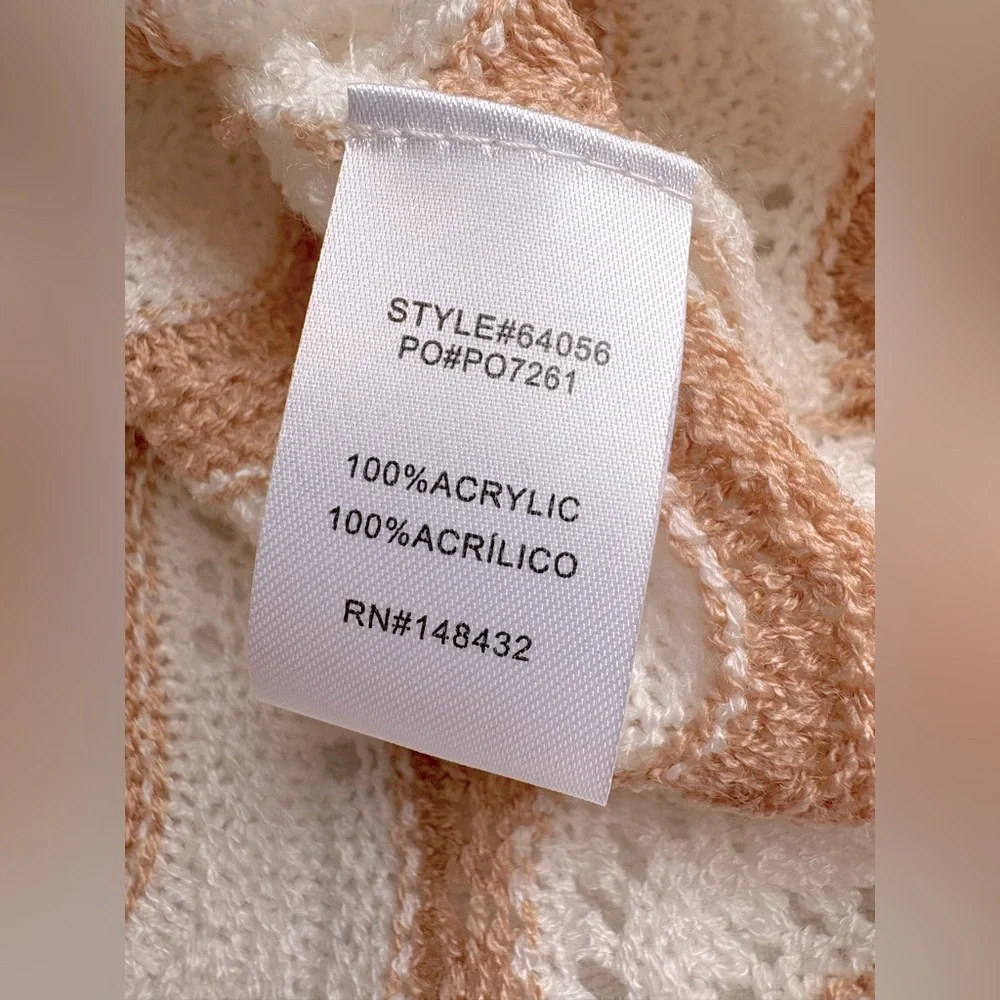 NWT - Be Cool Crochet Sleeveless Top - Size Medium - Picture 10 of 11